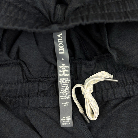 Vuori Boyfriend Joggers Women's size S DreamKnit™ Sweatpants Black Heather - Picture 7 of 9
